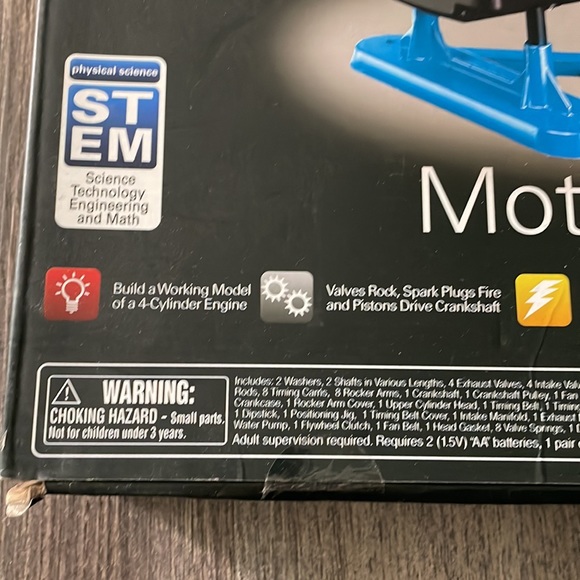 Smithsonian Motor-Works Advanced Science Kit Brand New - Picture 2 of 4
